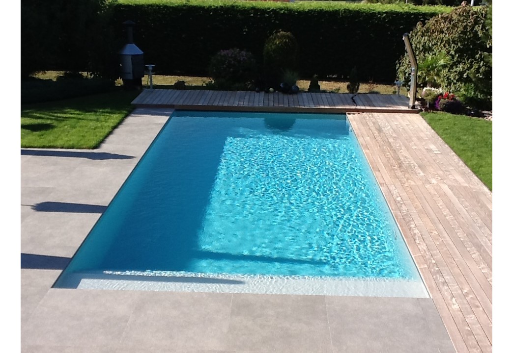 Construction De Votre Piscine Béton à Vannes Bleu Atlantic